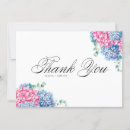 Search for blue hydrangea thank you cards Elegant
