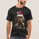 Search for german shorthaired pointer christmas tshirts Trendy