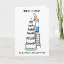 Search for cake chef birthday cards Cartoon