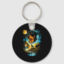 Search for howling dog key rings Moon