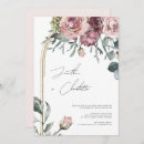 Search for blush and rose gold wedding invitations Calligraphy