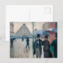 Search for gustave caillebotte postcards Umbrellas