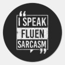 Search for fluent stickers Sarcasm