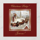 Search for vintage santa claus invitations Sleigh