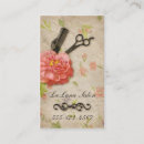 Search for hair salon appointment cards Girly