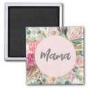 Search for watercolor floral flower magnets mama