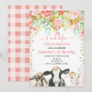 Search for moo cow birthday invitations Barnyard