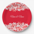 Search for floral plates White