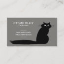 Search for cool cat business cards Funny