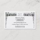 Search for private chef business cards Elegant