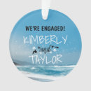 Search for beach engagement christmas tree decorations Tropical
