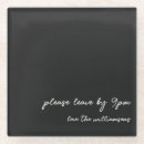 Search for funny coasters Black and white