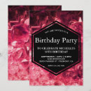 Search for gemstone birthday invitations Adult