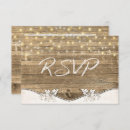 Search for glowing lights wedding invitations Rustic