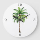 Search for tropical palm trees clocks Elegant