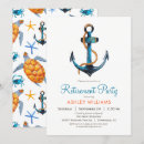 Search for nautical retirement invitations Tropical