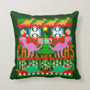 Search for ugly christmas sweater pattern cushions Cute