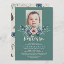Search for winter christening invitations Floral