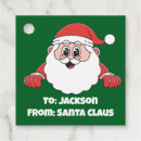 Search for santa claus favour tags Festive