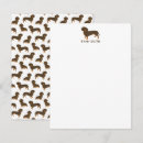Search for dog vertical note cards Doxie