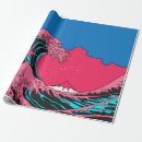 Search for vaporwave wrapping paper Blue