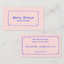 Search for scribble business cards Unique