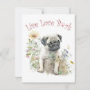 Search for pugs note cards Dog lover