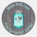 Search for homemade jar stickers Rustic