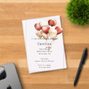 Search for red balloon invitations White