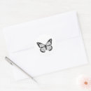 Search for black butterfly stickers Black and white