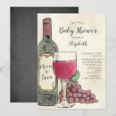 Search for wine baby shower invitations Cheers