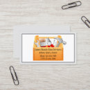 Search for man business cards Tool box