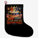 Search for happy birthday christmas stockings America 250
