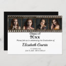 Search for sophisticated graduation invitations Black and gold