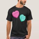 Search for conversation hearts tshirts Blue