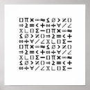 Search for math symbols posters office supplies Geometry