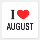 Search for august stickers Birthday