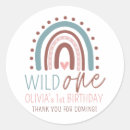Search for girls birthday thank you stickers First