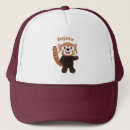 Search for red panda hats Cute