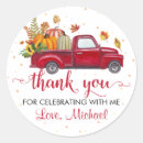 Search for autumnal leaves stickers Thanksgiving