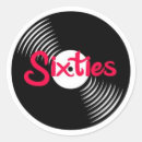 Search for peace love music stickers Sixties