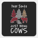 Search for funny farm stickers Santa