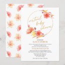 Search for zoom baby shower invitations Floral