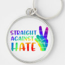 Search for hate key rings Love is love