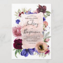 Search for blush rehearsal dinner invitations Floral