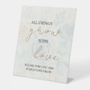 Search for floral engagement party signs Please take a treat