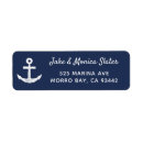 Search for nautical baby shower return address labels Navy