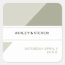 Search for triangle wedding stickers Modern