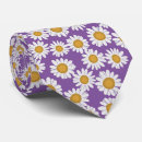 Search for purple daisy ties Pattern