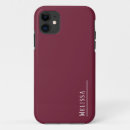 Search for wine red iphone cases Elegant